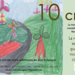 Yamina (ALAE Ecole Anatole France Narbonne -2014) illustre le bon d'échange de 10 CERS -verso